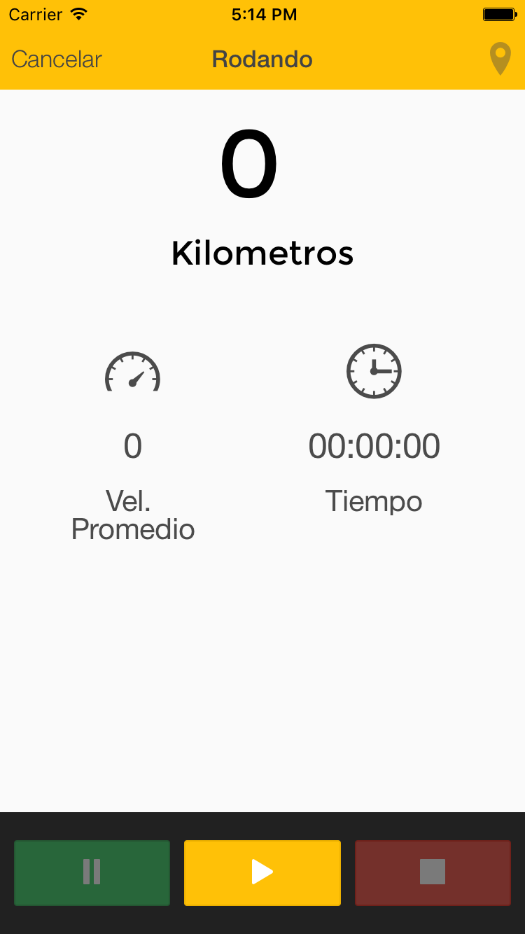 Pantalla Rodando Ridee